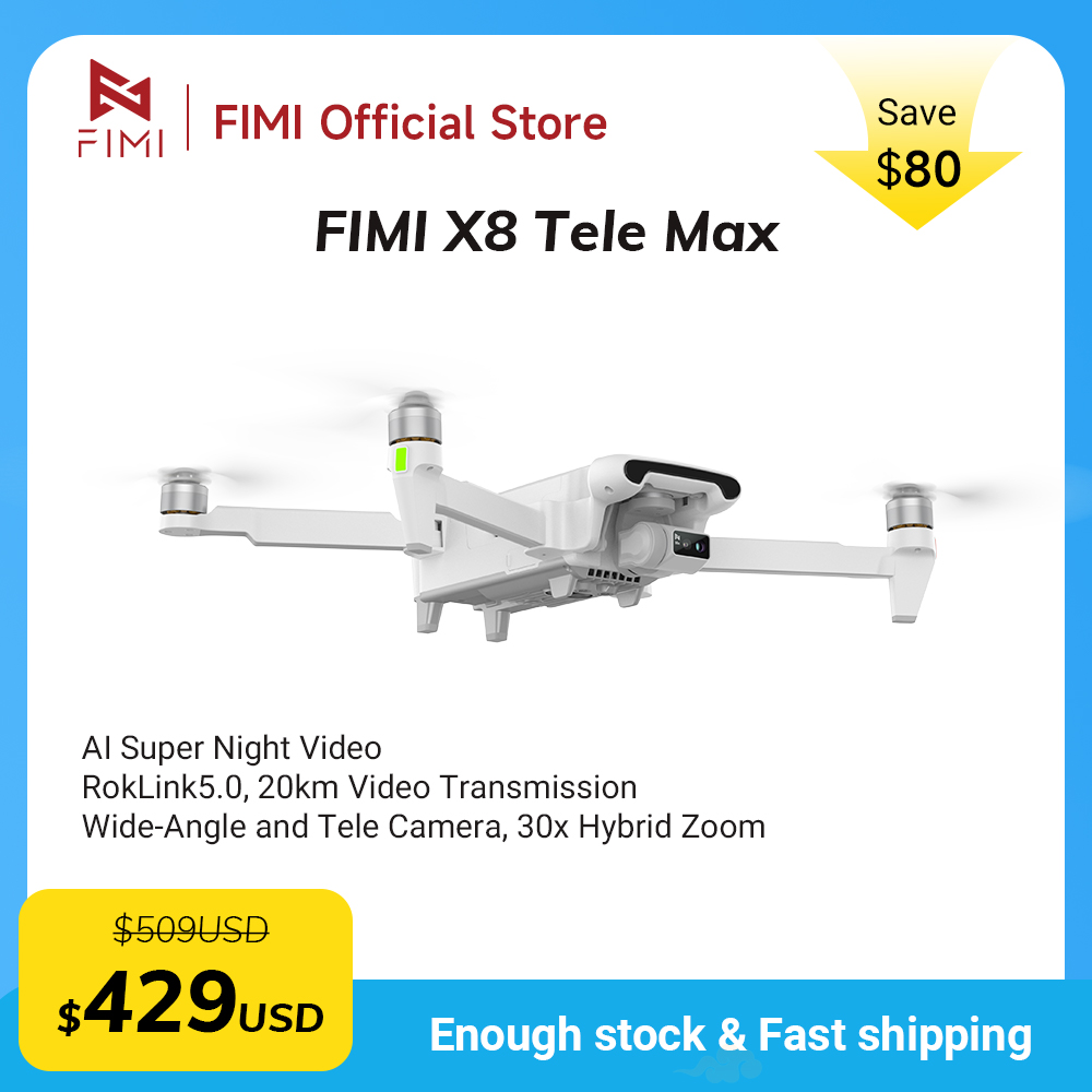 Drone Thermal Imaging - FIMI X8 Tele Max New Drone