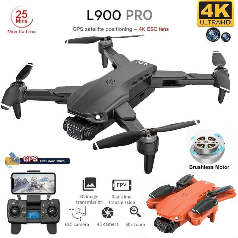 Drone Aerial Photography - L900 Pro GPS Drone 4K Professional