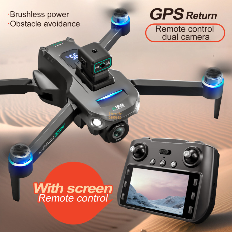 Drone Lidar - 8K Dual Camera 5G WIFI FPV