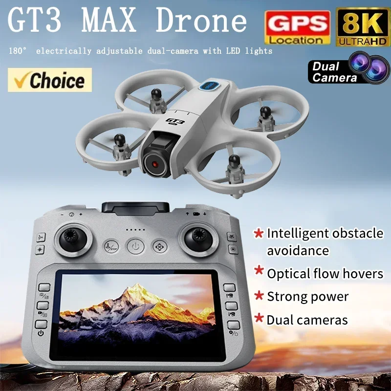 Drone Video Production - 2026 NEW GT3 Mini With LED