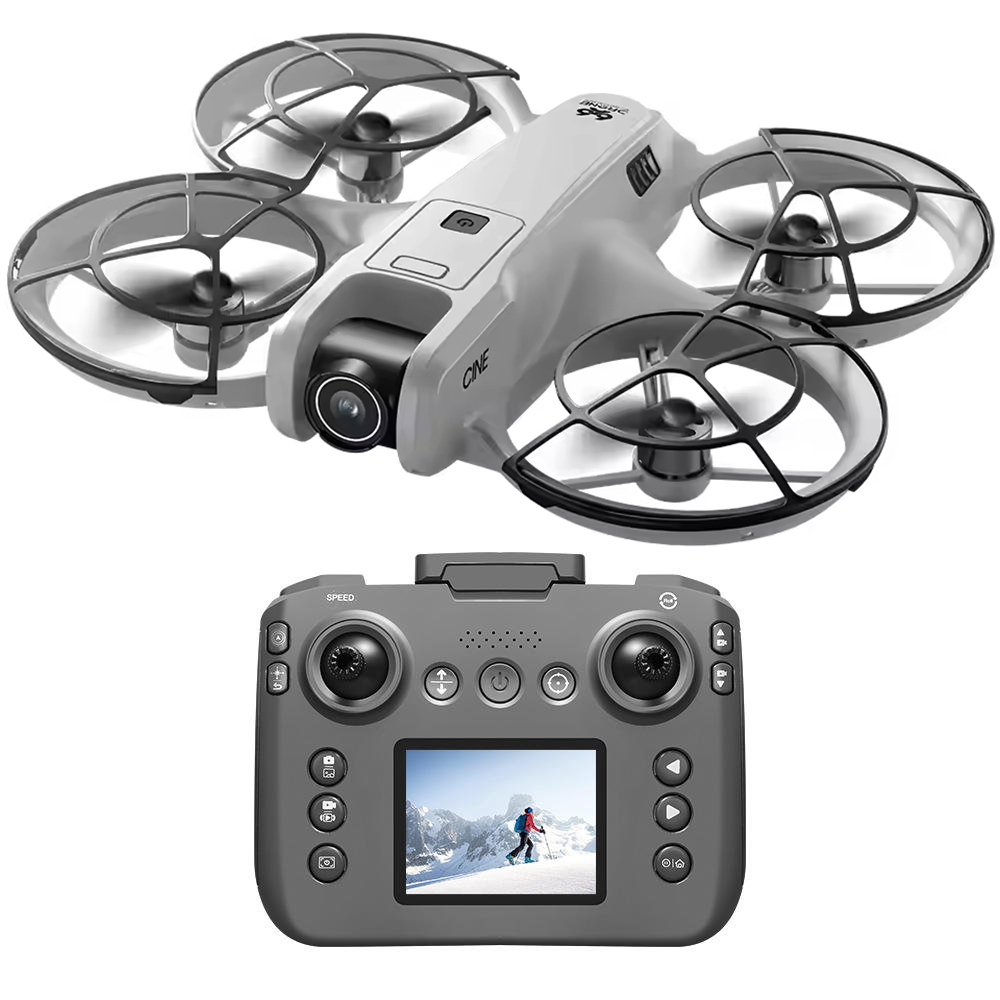 Drone Aerial Photography - V666 Foldable Mini Drone 4K Dual