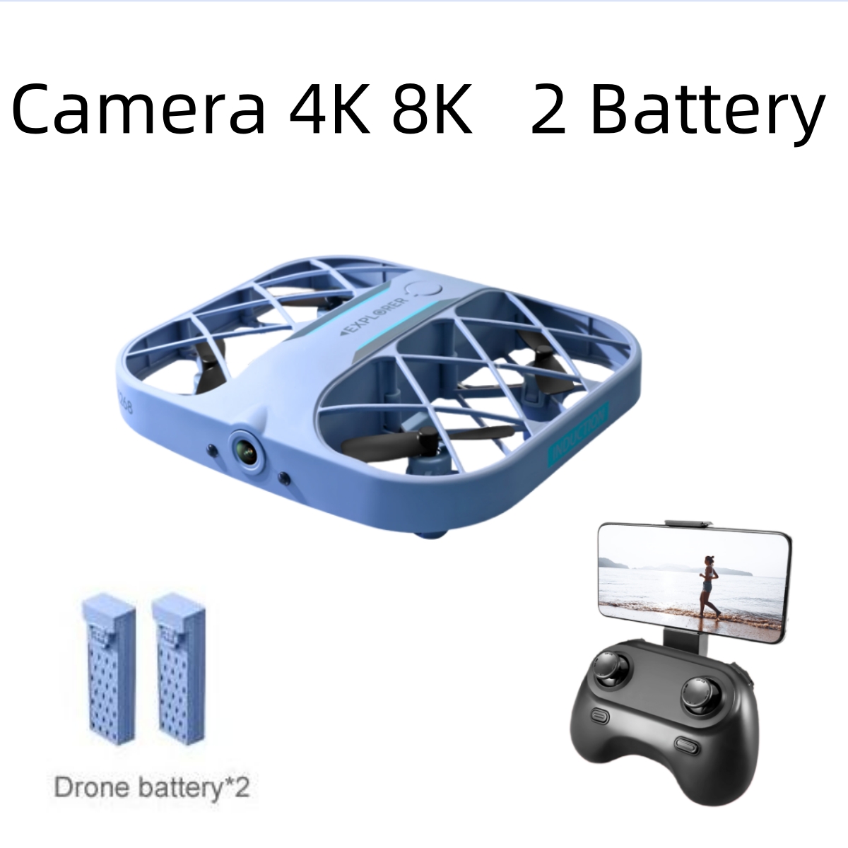 Drone Aerial Photography - JJRC H107 FPV RC Drone with