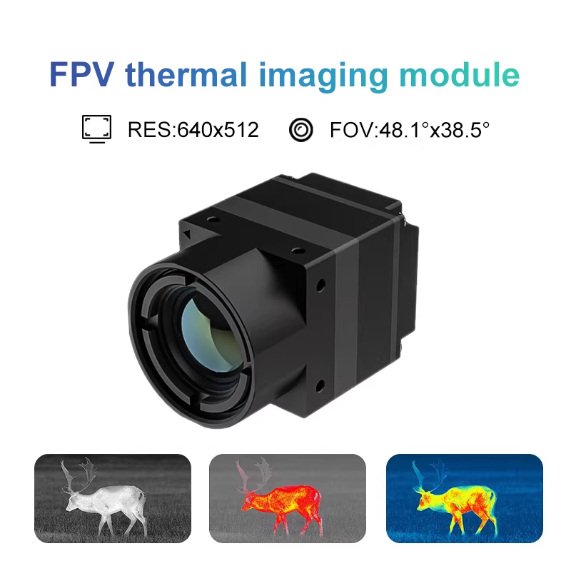 Drone Thermal Imaging - FPV Thermal Camera CVBS Interface 256/384/640