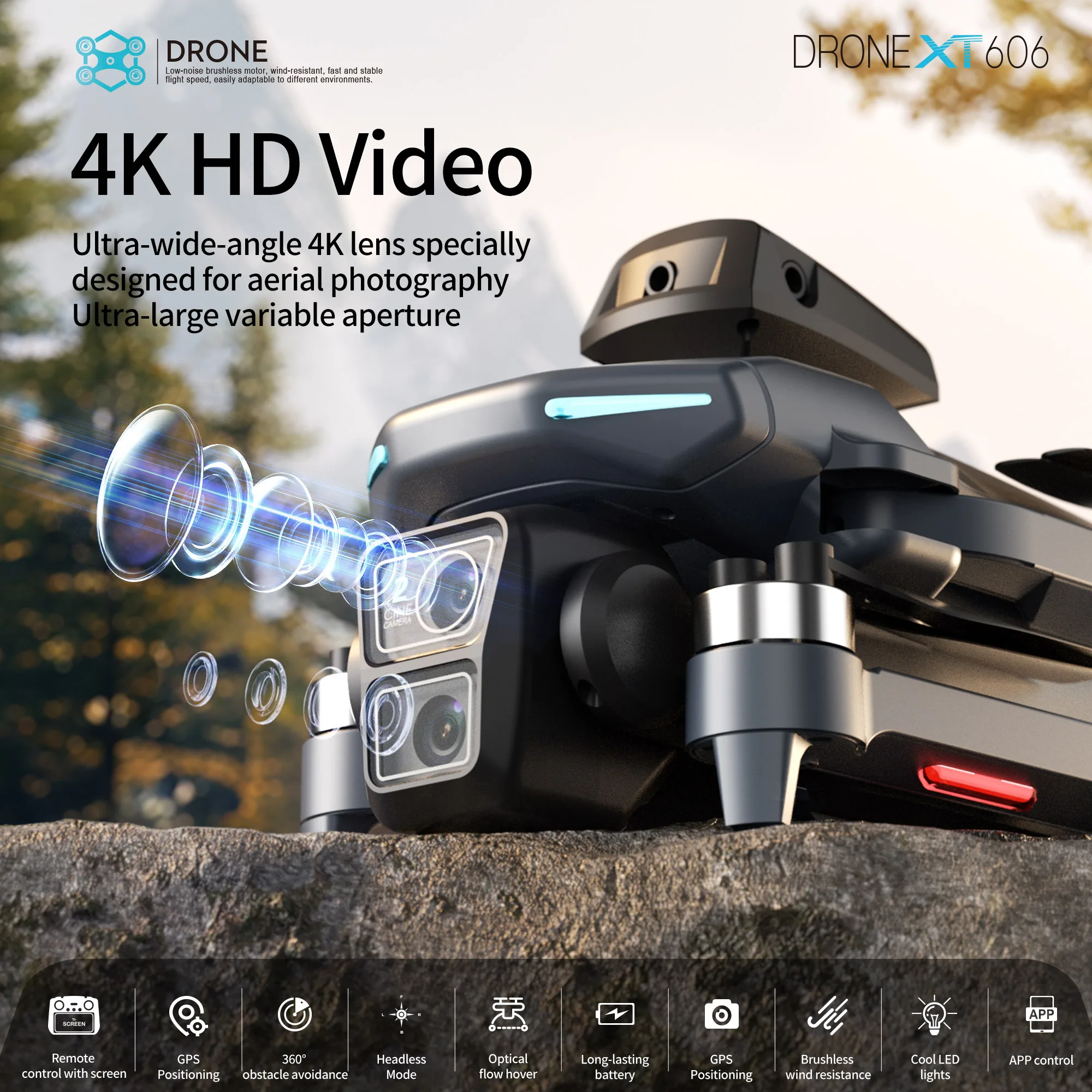 Lenovo XT606 MAX GPS Drone 4k  - Drone Multispectral 评论和价格