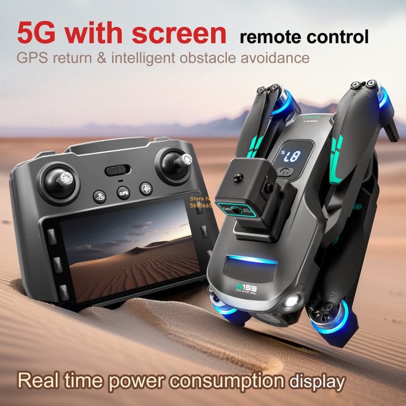 8K Dual Camera 5G WIFI FPV Rem - Drone Lidar 评论和价格