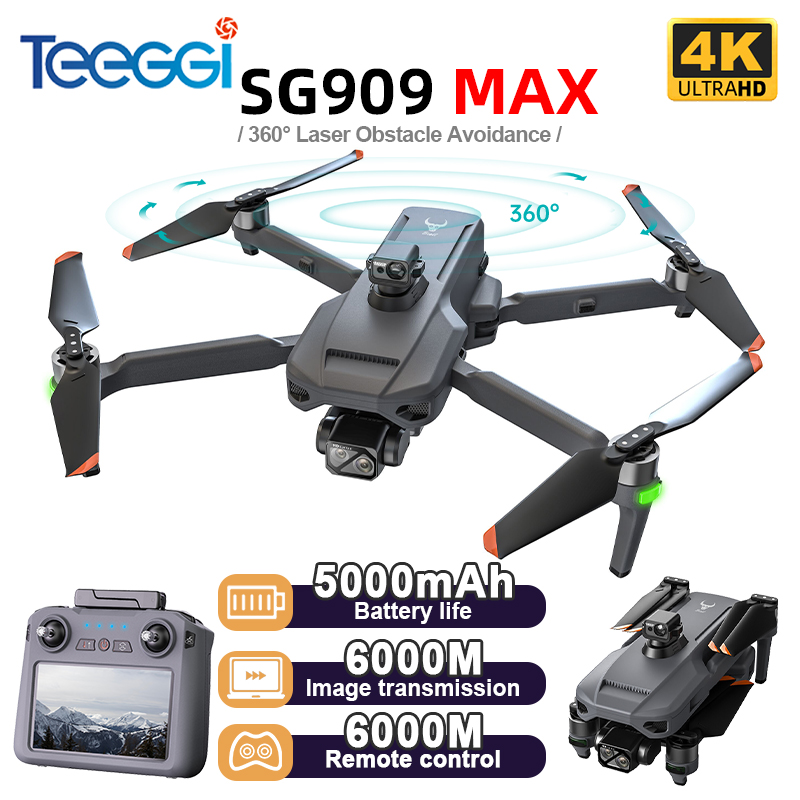 Teeggi SG909 MAX GPS Drone Wit - Drone Lidar 评论和价格