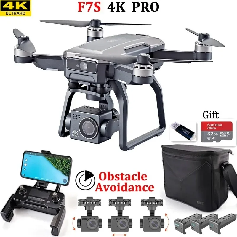 SJRC F7s 4K PRO Drone 4K obsca - Drone Lidar 评论和价格
