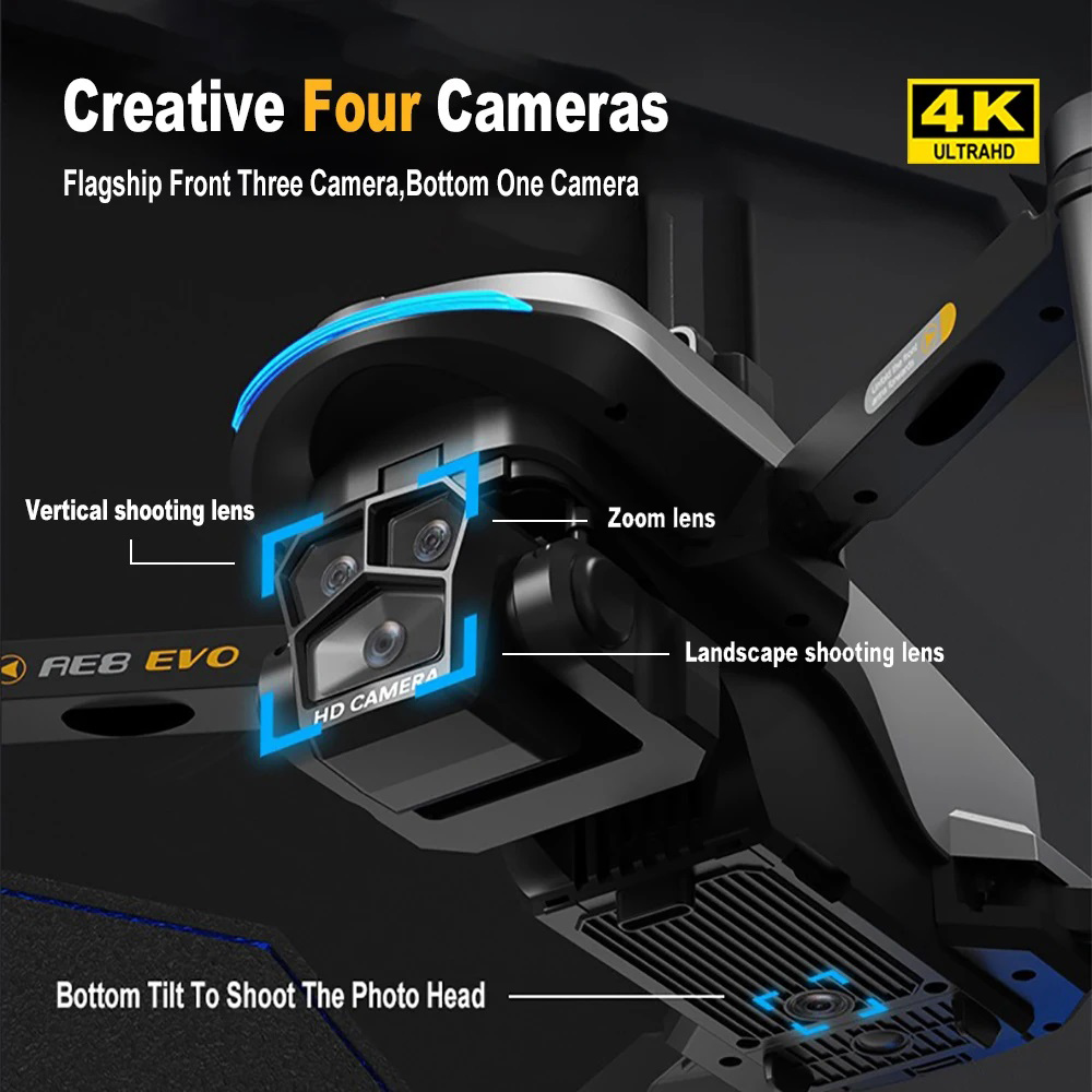 AE8 EVO Drone 4K Professional  - Drone Multispectral 评论和价格