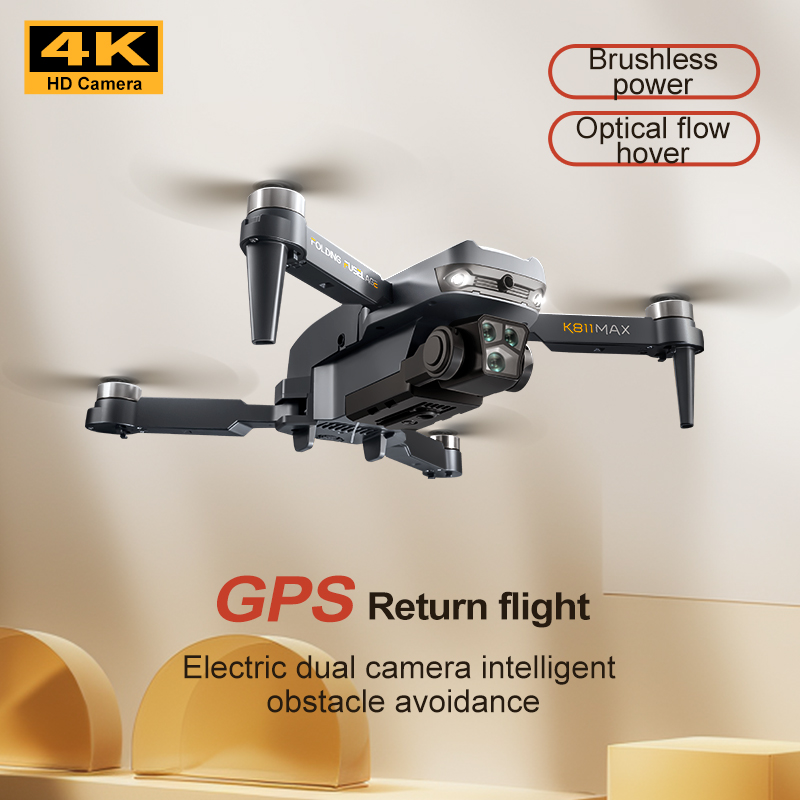 K811MAX Quadcopter Drone: Brus - Drone Lidar 评论和价格
