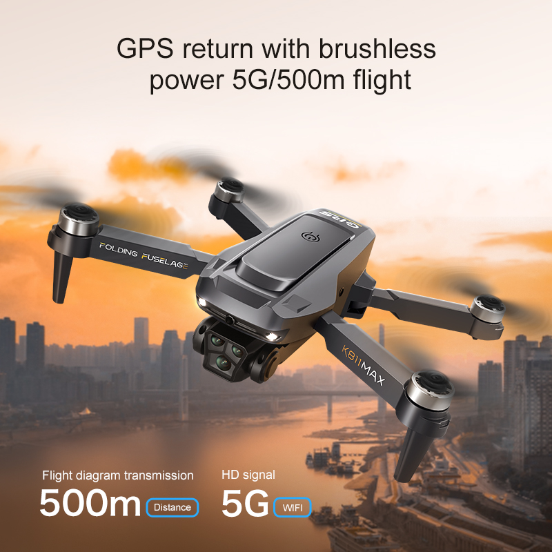 K811MAX Quadcopter Drone: Brus - Drone Lidar 评论和价格