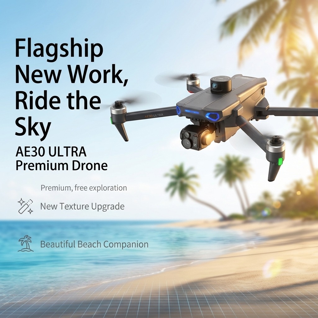 NEW AE30 Ultra GPS Drone 4K Pr - Drone Multispectral 评论和价格