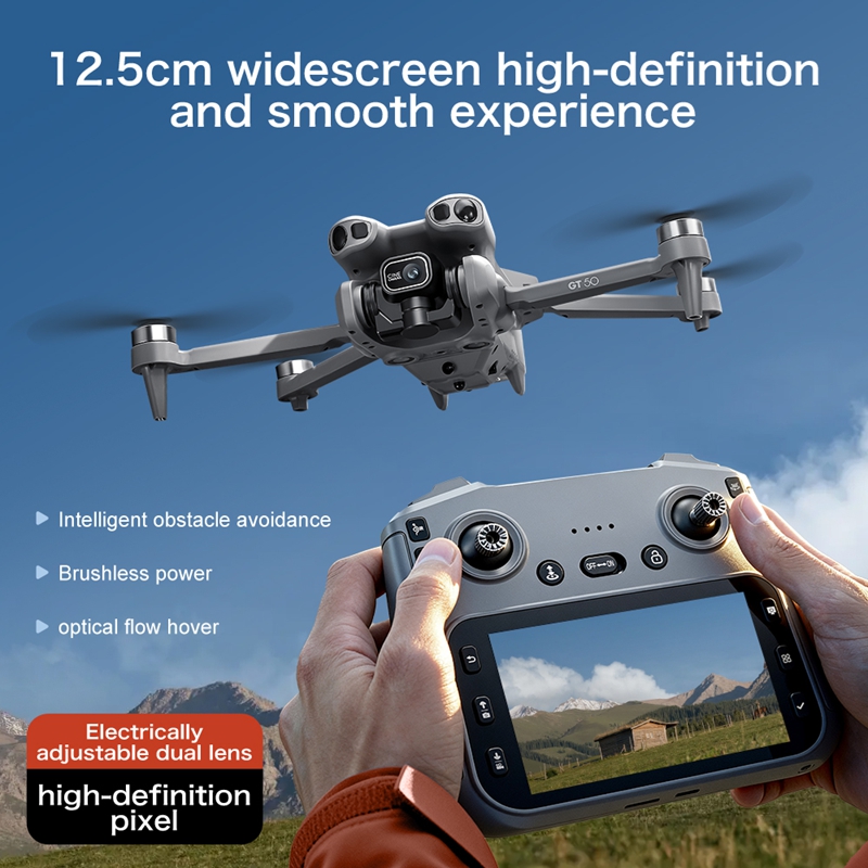 GT50 Mini Drone Dual Camera 8K - Drone Video Production 评论和价格